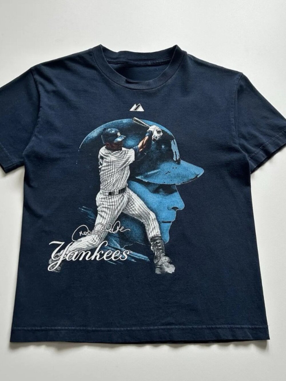 Derek Jeter New York Yankees Baseball Player T-Shirt Navy